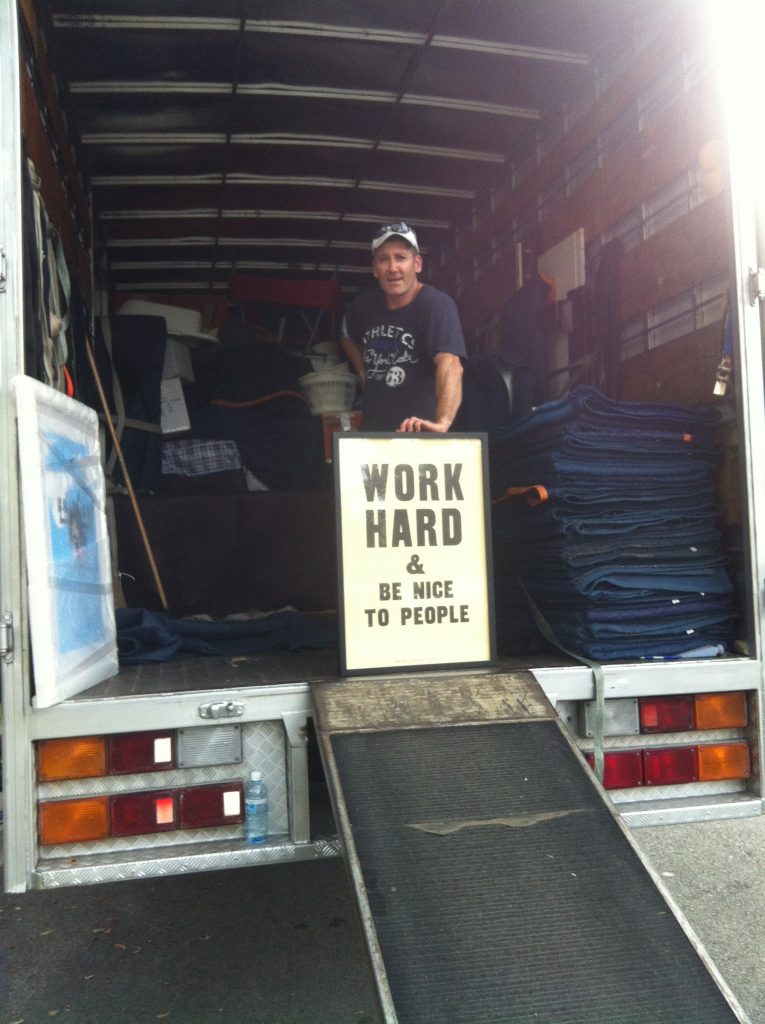 ASAP Removals Team loading truck for balmain home removal